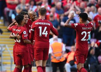 فيديو في 5 دقائق ليفربول يسجل الهدفين الثامن والتاسع أمام بورنموث