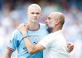 جوارديولا مانشستر سيتي يحتاج للتحسن وتعاقدنا مع هالاند من أجل هذه المباريات