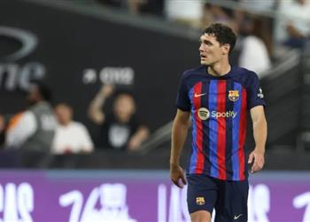 برشلونة يعلن سبب غياب كريستنسن عن مباراة بلد الوليد