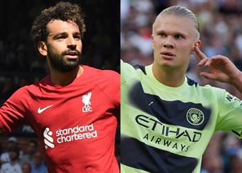 ترتيب هدافي الدوري الإنجليزي بعد نهاية الجولة الرابعة صيام محمد صلاح وهاتريك هالاند