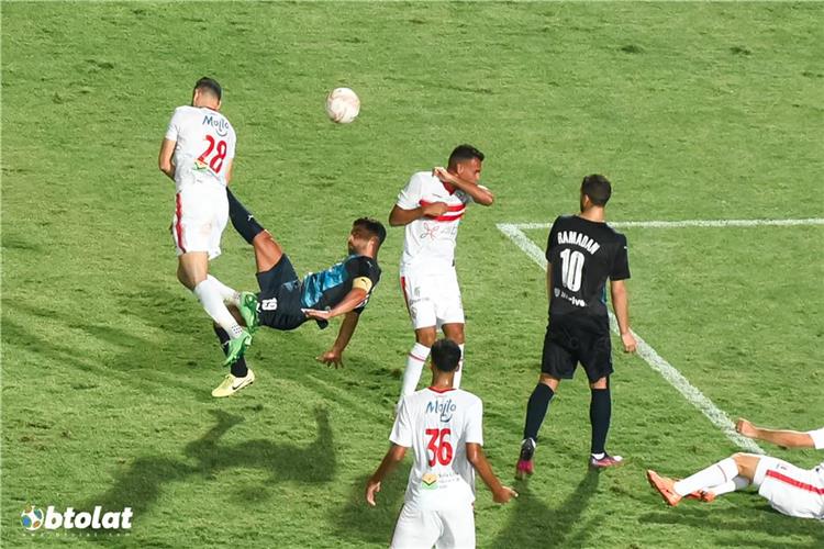 إصابة محمود الونش في مباراة الزمالك وبيراميدز بالدوري