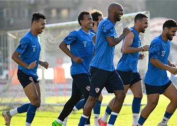 مران الزمالك تدريبات فنية وخططية وعودة محمود الونش