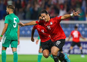 فيديو صلاح باشا يسجل هدف مصر الأول أمام الجزائرفي كأس العرب للشباب
