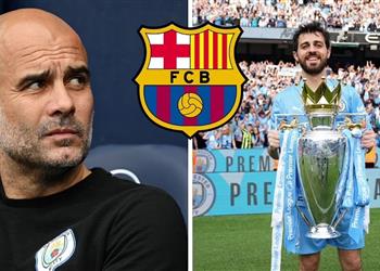 جوارديولا يرد مجدد ا على إمكانية رحيل برناردو سيلفا إلى برشلونة