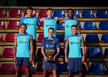 قائمة برشلونة لمباراة بوماس في كأس خوان جامبر ظهور ليفاندوفسكي والصفقات الجديدة