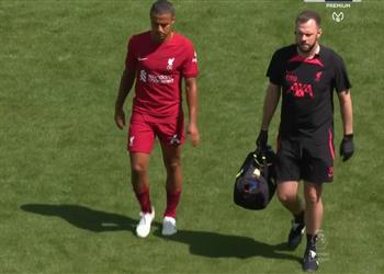 فيديو ألكانتارا ي غادر مباراة ليفربول وفولهام م صاب ا