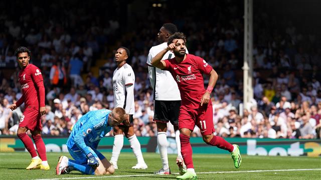 تعرف على تقييم محمد صلاح في مباراة ليفربول وفولهام - بطولات