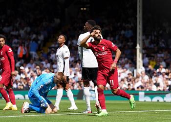 تعرف على تقييم محمد صلاح في مباراة ليفربول وفولهام