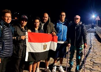 بعثة مصر بإنجلترا تعبر بحر المانش وتسجل رقما جديدا