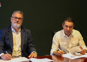 رسمي ا البرازيلي روجيرو ميكالي مدير ا فني ا لمنتخب مصر الأولمبي