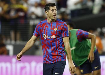 تشكيل برشلونة أمام بوماس في كأس خوان جامبر ليفاندوفسكي يقود الهجوم