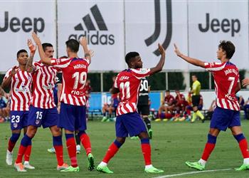 هاتريك موراتا يقود أتلتيكو مدريد لاكتساح يوفنتوس برباعية ودي ا