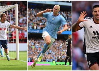 ترتيب هدافي الدوري الإنجليزي بعد نهاية الجولة الخامسة هالاند يتصدر وصيام محمد صلاح