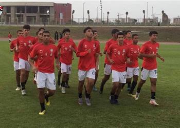 صور منتخب مصر للناشئين يختتم مرانه استعداد ا لمواجهة المغرب في كأس العرب