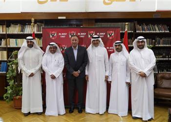 صورة رئيس الاتحاد الكويتي الأهلي قلعة رياضية عريقة وواجهة مشرفة للرياضة العربية