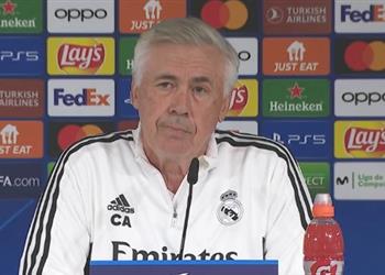 أنشيلوتي يطمئن جماهير ريال مدريد على بنزيما ويحذر نواجه هجوم ا قوي ا مع لايبزيج
