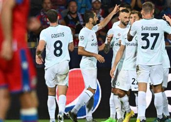 فيديو بـ10 لاعبين فيكتوريا بلزن يسقط بثنائية أمام إنتر ميلان في دوري أبطال أوروبا