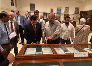 وزير الرياضة يتفقد الاستعدادات قبل لقاء رئيس اللجنة الأولمبية الدولية مع السيسي