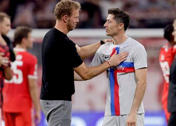 ناجيلسمان كفاءتنا صنعت الفارق ضد برشلونة وعلينا أن نسأل تشافي عن ليفاندوفسكي