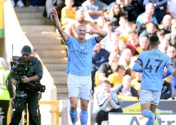 فيديو إعصار هالاند لا يتوقف مانشستر سيتي يتصدر الدوري الإنجليزي بثلاثية أمام ولفرهامبتون