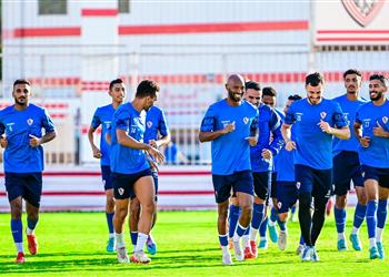 مران الزمالك تقسيمة فنية للاعبين وتدريبات خاصة من مخطط الأحمال