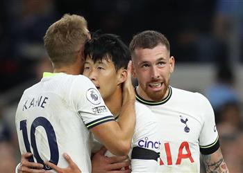 هاري كين يوجه رسالة إلى سون هيونج بعد تسجيله هاتريك أمام ليستر سيتي