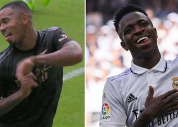 جيسوس احتفالي من أجل فينيسيوس والحافز سر الفوز على برينتفورد