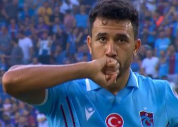 فيديو تريزيجيه يسجل هدف طرابزون الأول أمام غازي عنتاب