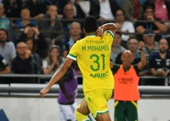 تقييم ضعيف لـ مصطفى محمد بعد تعادل نانت مع لانس في الدوري الفرنسي