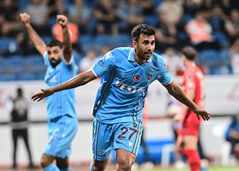 فيديو تريزيجيه يسجل ويقود طرابزون سبور لتخطي عمراني في الدوري التركي