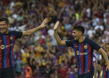 بيدري فخور باللعب مع ليفاندوفسكي في برشلونة