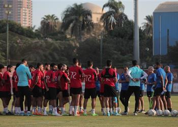 مران الأهلي كولر يحاضر اللاعبين فني ا وراحة لـ سافيو من التدريبات