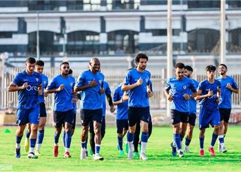 مران الزمالك تدريبات تأهيلية واستشفائية للاعبين استعداد ا لمواجهة إليكت التشادي