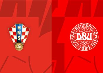 موعد والقناة الناقلة لمباراة كرواتيا والدنمارك اليوم في دوري الأمم الأوروبية