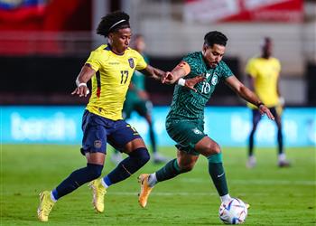 السعودية تتعادل مع الإكوادور سلبي ا استعداد ا لـ كأس العالم 2022