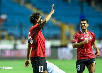 فيديو محمد صلاح يسجل هدف مصر الثالث أمام النيجر