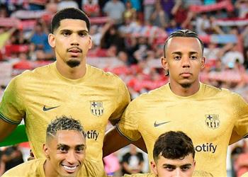 برشلونة ي علن في بيان رسمي التشخيص النهائي لإصابتي كوندي وأروخو