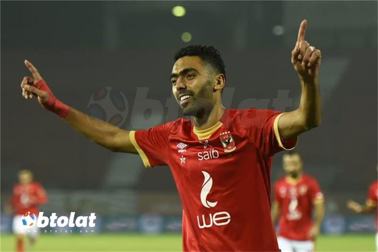 حسين الشحات لاعب الأهلي