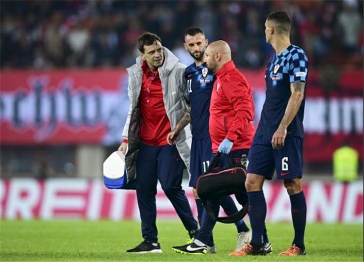 إصابة بروزوفيتش في مباراة كرواتيا والنمسا 