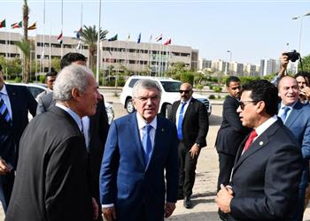 توماس باخ استقبلنا ملف مصر لاستضافة أولمبياد 2036 وسندعمه