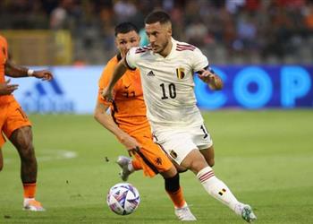 جرس إنذار في ريال مدريد إصابة تضرب هازارد في مباراة بلجيكا وهولندا