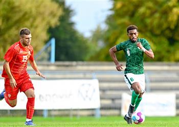 منتخب السعودية الأولمبي يتعادل أمام مقدونيا في ثاني مواجهات الدورة الودية