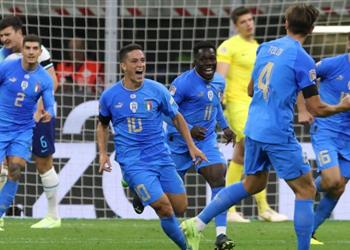 فيديو إيطاليا تحجز مقعد ا في نصف نهائي دوري الأمم الأوروبية بثنائية أمام المجر