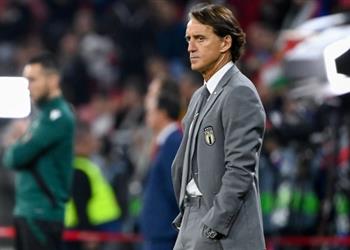 مانشيني بعد التأهل لنصف نهائي دوري الأمم الأوروبية لن نفكر في ذلك حتى ديسمبر