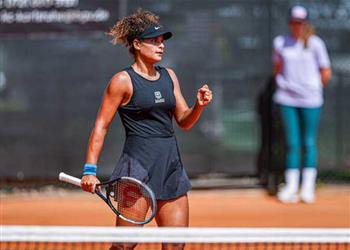 ميار شريف تواصل تألقها وتفوز على السويسرية سيمونا والتيرت في بطولة بارما للتنس