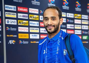 عبد الله عطيف يقدم وعد ا لجماهير الهلال قبل مباراة الزمالك في كأس سوبر لوسيل