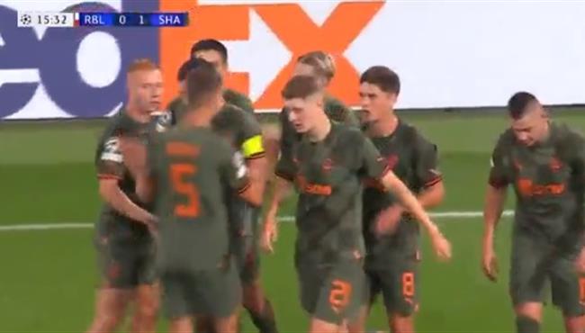 اهداف مباراة شاختار ولايبزيج 4 1 دوري ابطال اوروبا