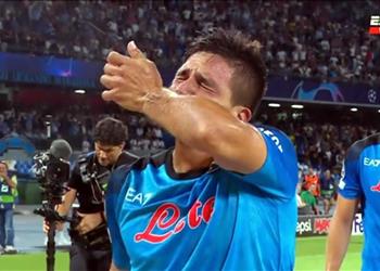 فيديو بعد 3 دقائق من مشاركته سيميوني يسجل هدف نابولي الثالث أمام ليفربول