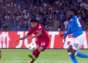 فيديو لويس دياز يسجل هدف ليفربول الأول أمام نابولي في دوري أبطال أوروبا