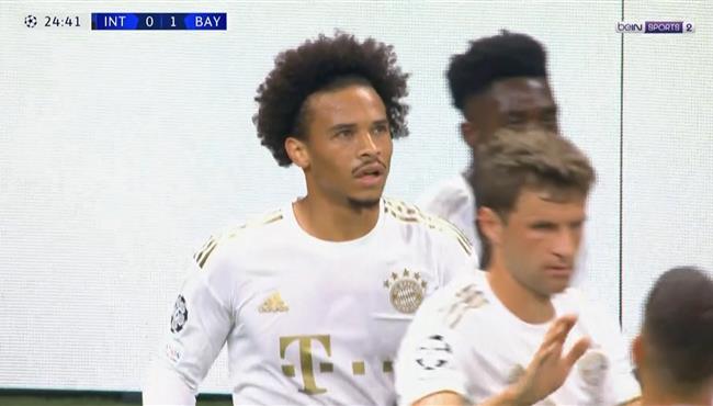 هدف ساني الاول في مرمي انتر ميلان بدوري ابطال اوروبا
